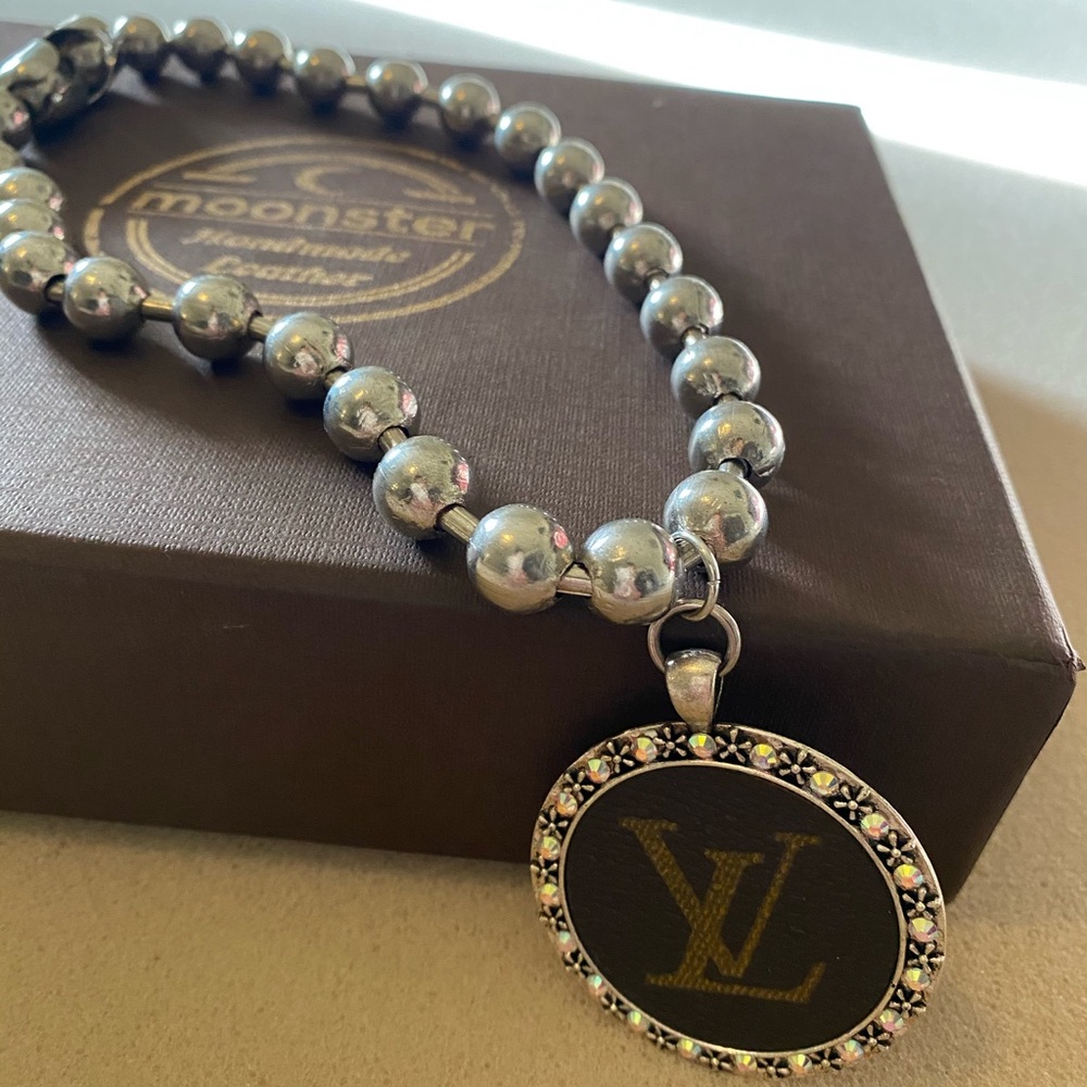 Keeping it Gypsy genuine up-cycled necklace with crystals